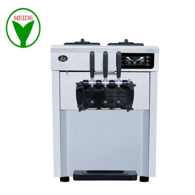 China Automatic counter snack factory table top soft serve ice cream machine made in china for sale