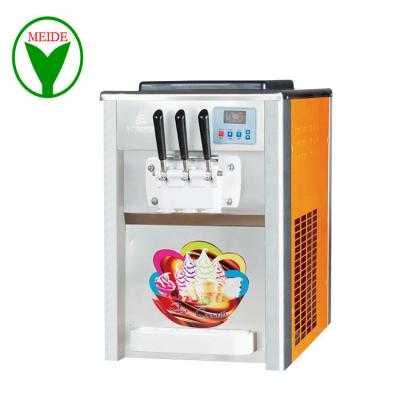 China Factory Direct Selling Automatic Commerical Soft Snacks Split Ice Cream Machine for sale