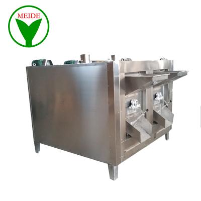 China Cereals Roasting Gas Heating Industrial Electric Continuous Shell Nut Peanut Roasting Furnace for sale