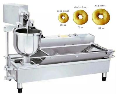 China Vegetable Processing Plant Automatic Commercial Gas And Electric Portable Donut Fryer Making Machine for sale