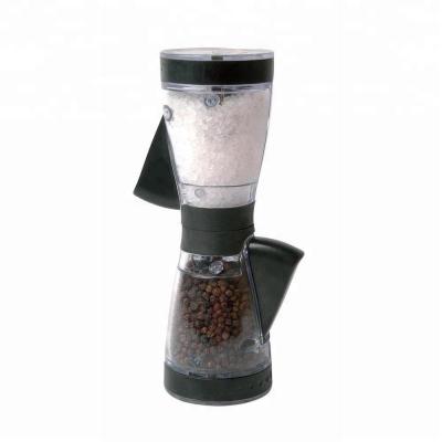 China Viable 2 in 1 Manual Salt and Pepper Mills / Single Hand Grinders for sale