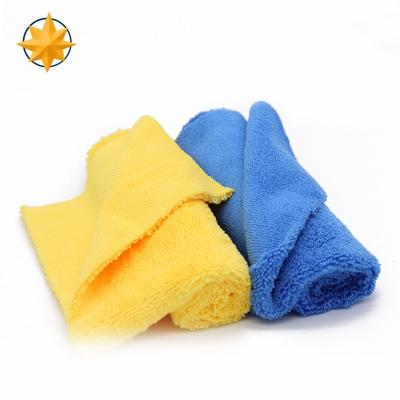 China Long and short stacks viable edgeless factory cheap microfiber towel for car drying for sale