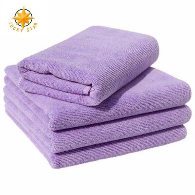 China Wholesale eco-friendly microfiber cleaning towel for hospital/school/factory/barbershop/coffeeshop for sale