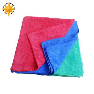 China Sustainable Cheap Weft Knit Microfiber Towel Clean Room Wipes Dish Cloth for sale