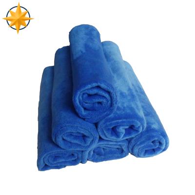 China Sustainable Personalized Microfiber Car Cleaning Dry Wiper Pass Towel / Dish Wash Cloth for sale