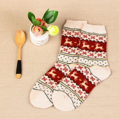 China Breathable Wholesale UNICE Women Socks Winter Choice For Christmas Wool Fuzzy Socks for sale