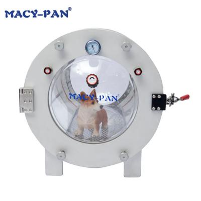 China Safety Equipment 1.3ATA Animal Use Oxygen Veterinary Chamber Hyperbaric Aluminum Cabin for sale