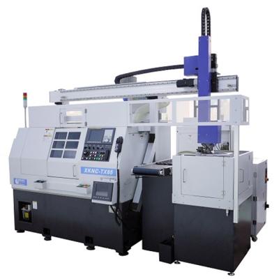 China High quality high precision automatic metal lathe machinery repair shops turret lathe turret lathe CNC turning machine for sale