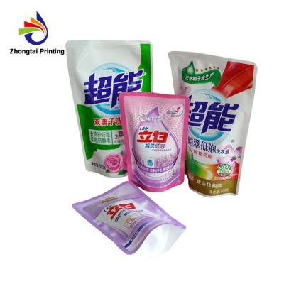 China 2021 Recyclable Doypack For Powder Detergent Powder Packaging Stand Up Pouch For Detergent Powder for sale