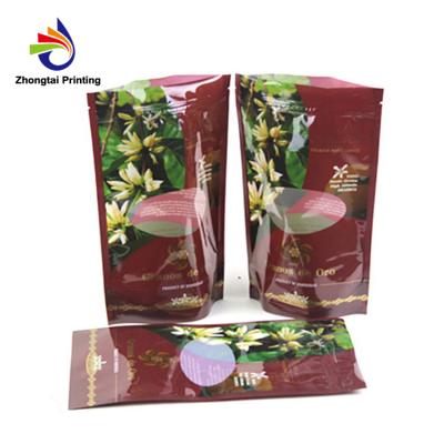 China Recyclable Environment Stand Up Pouch With Zipper For Tea for sale