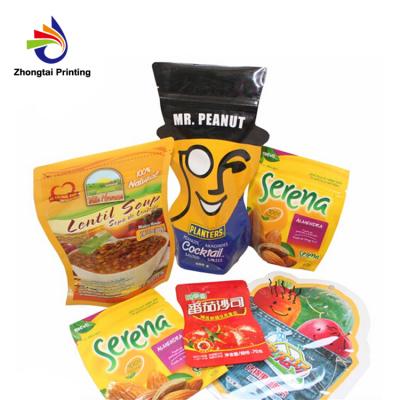 China Recyclable High Quality Printing Vacuum Snack Food Packaging Bag for sale