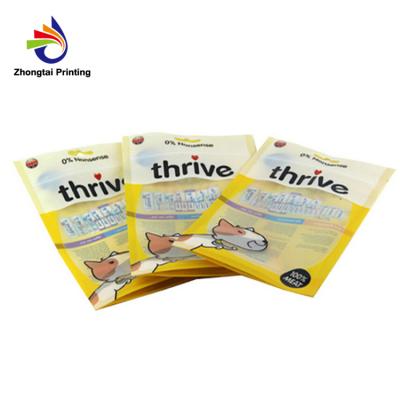 China Recyclable Custom Plastic Cockatiel Food Packaging Bag for sale