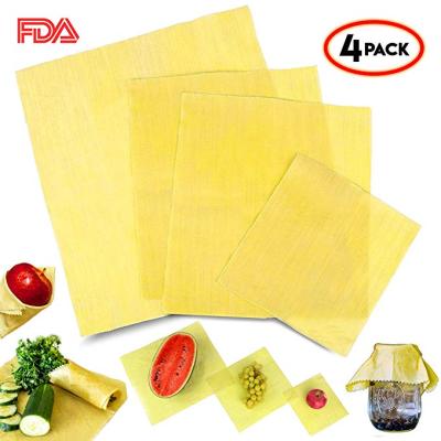 China Food Grade Wrap Keep Fresh High Quality Biodegradable Beeswax Food Roll Grade Reusable Base for sale