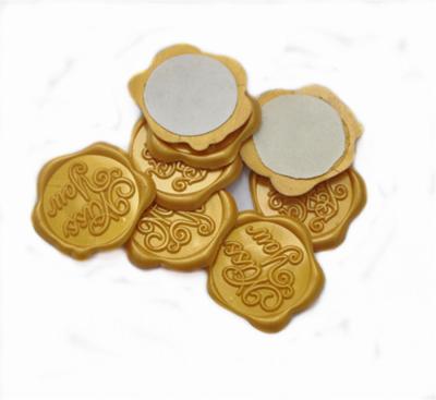 China Factory High Quality Low Price Of Envelope Wedding Card Decor Ali-baba Wax Seal Stickers Handsome for sale