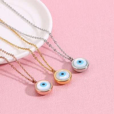 China KITI Cross Border Lady Titanium Clavicle Chain Fashion Water Drop Necklace Personalized Single Pendant for sale