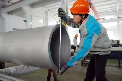 China Tubo de acero inoxidable 316 de gran diámetro sin costura en venta