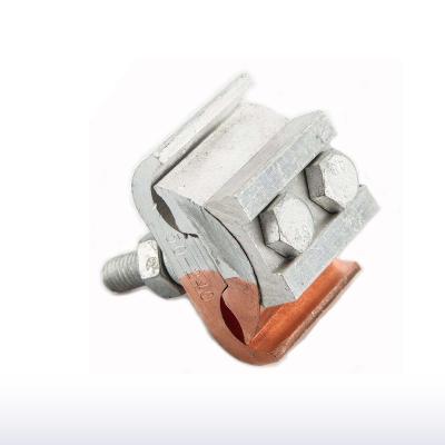 China WZUMER CAPG Connector Bimetallic Copper And Bimetallic Aluminum Wire Groove Parallel Clamp for sale