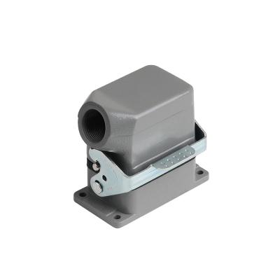 China Bottom Open Side Connection WZUMER Electrical And Signal 6 Entry Terminals Heavy Duty 16 Amp Connector for sale