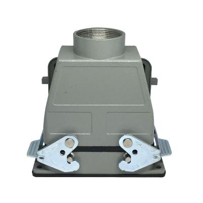 China Power WZUMER HDD Series Electrical Socket Waterproof Type Industrial Heavy Duty Connector With Cover for sale