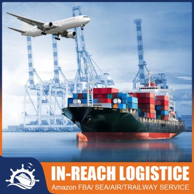 China Cheapest logistics shipping service to USA/Europe door air/to sea/China express cargo agent IR-FBA freight forwarder for sale