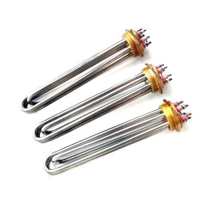 China Hotels Songtai Electric 9 Kw Industrial Tubular Heating Element For Heat Pump for sale