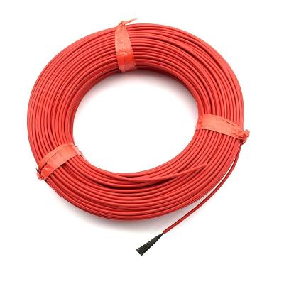 China Hotels Silicone 12v Heat Strip Heating Cable Silicone 4mm 10m for sale