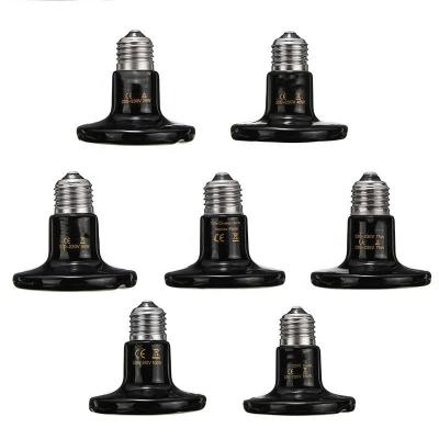 China Hotels Ceramic Infrared Heater Lamp Black Ceramic IR Heat Emitters for sale