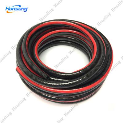 China Adjustable High Quality Portable 25 Ft 30 Ft 35 Ft Short Length Flexible Garden Hose Industrial Water Hose for sale