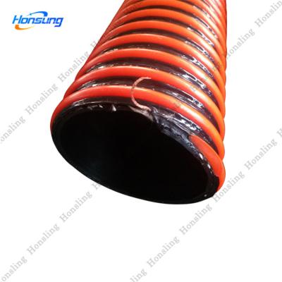 China Usded For Heavy Duty Rubber Diesel Fuel Tank Hose Pipe Oil Transfer 50mm Oil Gravity Drop Fuel Transfer Tank Truck Hose for sale