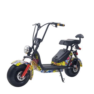 China Good 1000W unisex 48V new X17 model with battery 8.8AH 20AH good quality small portable flexible electric scooter citycoco for sale