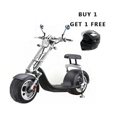 China Cheap Emak/COC/EEC Electric Scooter 1000W 60V/12AH Lithium Battery Removable Citycoco 18*9.5 Inch for sale