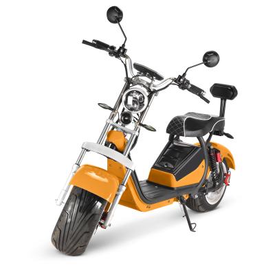 China New electric scooter X16 2000W 40AH citycoco haley scooter double seat powerful unisex big battery electric model for sale