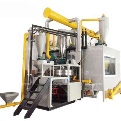 China Aluminium plastic afval medische blaren recycling machine 100KW-250KW Te koop