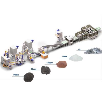 China Hoogwaardige zonnecellenseparator voor recyclinginstallaties voor fotovoltaïsche panelen Te koop