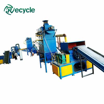 China 15000KG AC Radiator Recycling Plant 180KW-280KW Copper Aluminum Radiator Recycling Machine for sale