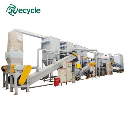 China 200-1000 kg/h Capaciteit Alkali Batterij Recycling Cell Phone Scrap Recycling Machine Te koop