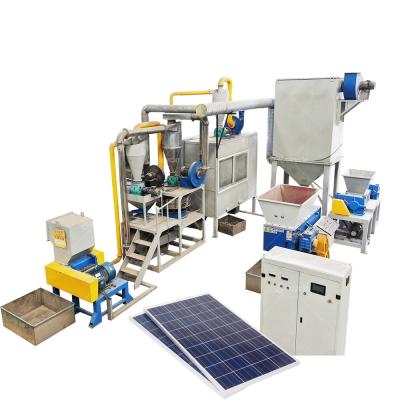 Chine Panneau solaire machine d'extraction d'argent fournisseur de solutions complètes pour le recyclage des modules photovoltaïques à vendre