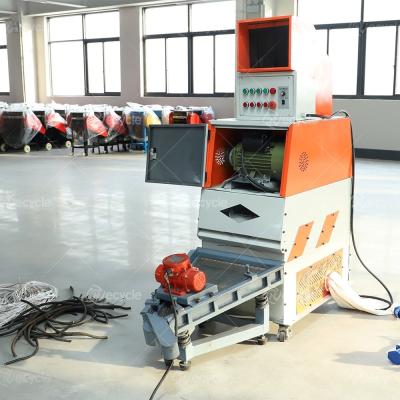 China Mini Size Car Cable Wire Metal Shredder Machinery for Wire Recycling Capacity 30-50kg/h for sale