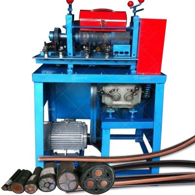 China Red Blue Scrap Cable Stripper Copper Wire Stripping Machine Copper Wire Peeler Machine Máquina de descascar fios de cobre à venda