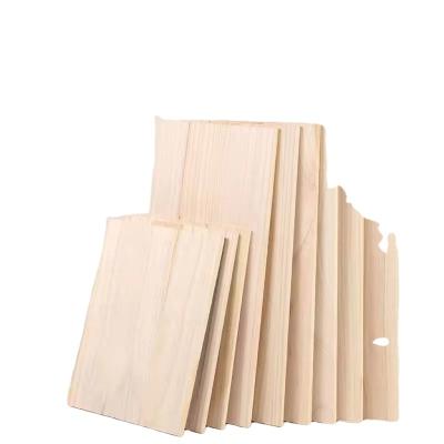 China Wholesale 15mm eco-friendly natural color paulownia log wood gold supplier for sale