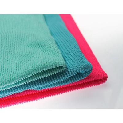 China Stretch Cheap Factory Price Smooth Deep Pink/Light Blue Polyester Clothing Fabric Polyester Crinkle Cloth For Gym for sale