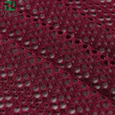 China Stretch New Design In Polyester Spandex Stretch 3d Air Fancy Mesh Fabric For Sportswear Underwear for sale