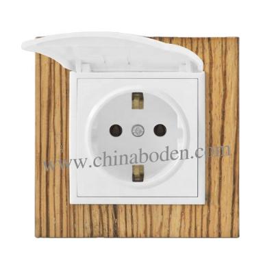 China New Products Residential / Multi-Purpose Hot European Electric Universal Waterproof Double Wall Socket for sale