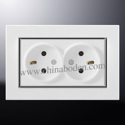 China Double power socket manufacturer new residential/general purpose good prices for sale