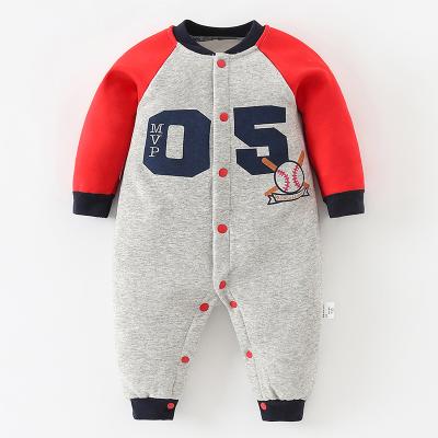 China Polyester/Cotton Kids 100% Cotton Baby Rompers Toddler Pajamas Boys Girls Baby Rompers for sale