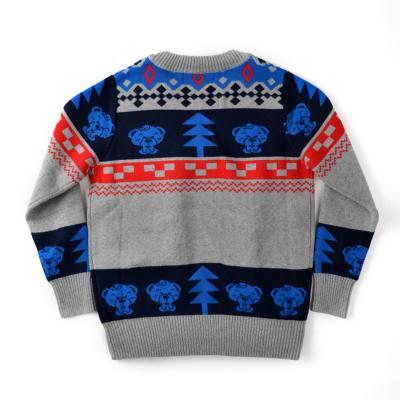 China OEM Service Fashion Anti-pilling Kids Use Design Kids Warm Knitted Sweater For Winter for sale