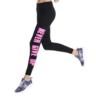 China Antibacterial Sports Wear Wholesale Good Quality Fitness Yoga Leggings New Design Sports Pants Woman Customized for sale