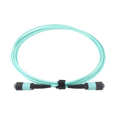 China FTTH Singlemode Fiber Patch Cable 9/125 OS2 MTP/MPO - 12 Fiber for sale