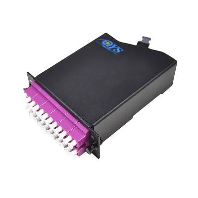 China (Data Center) LGX Module MPO in LC Cassette 12 24 Fiber MPO/MTP Cassettes for MPO Patch Panel for sale