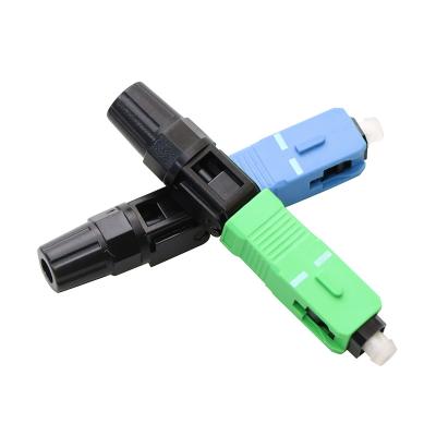 China SC /UPC, SC Fast Connector SC/APC FTTH FTTB FTTX Network FTTH Solution Products Fast Connector for sale